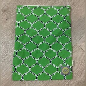 Itsy ritzy green swimming suit and water proof bag